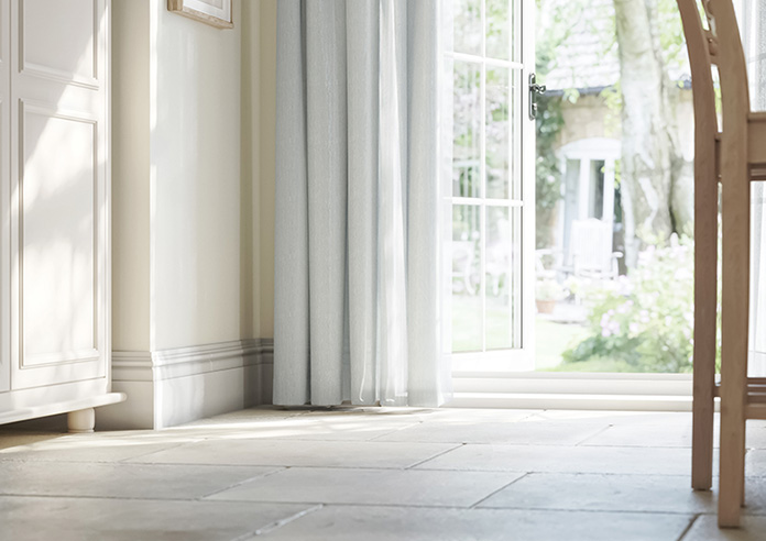 Salerno Voile, Dove Grey - Made to Measure Curtains - Image 5